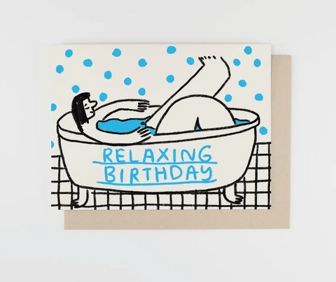 Relaxing Birthday card from People I've Loved