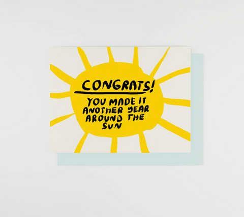 Year around the sun card from People I've Loved