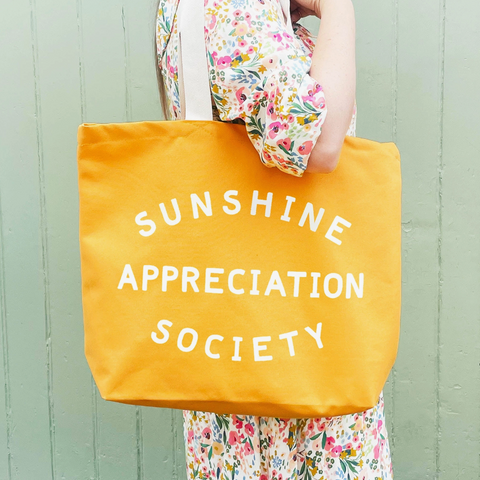 Sunshine appreciation society tote