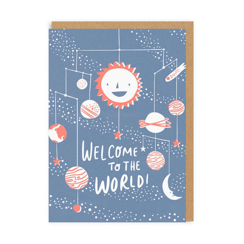 Welcome to the World card
