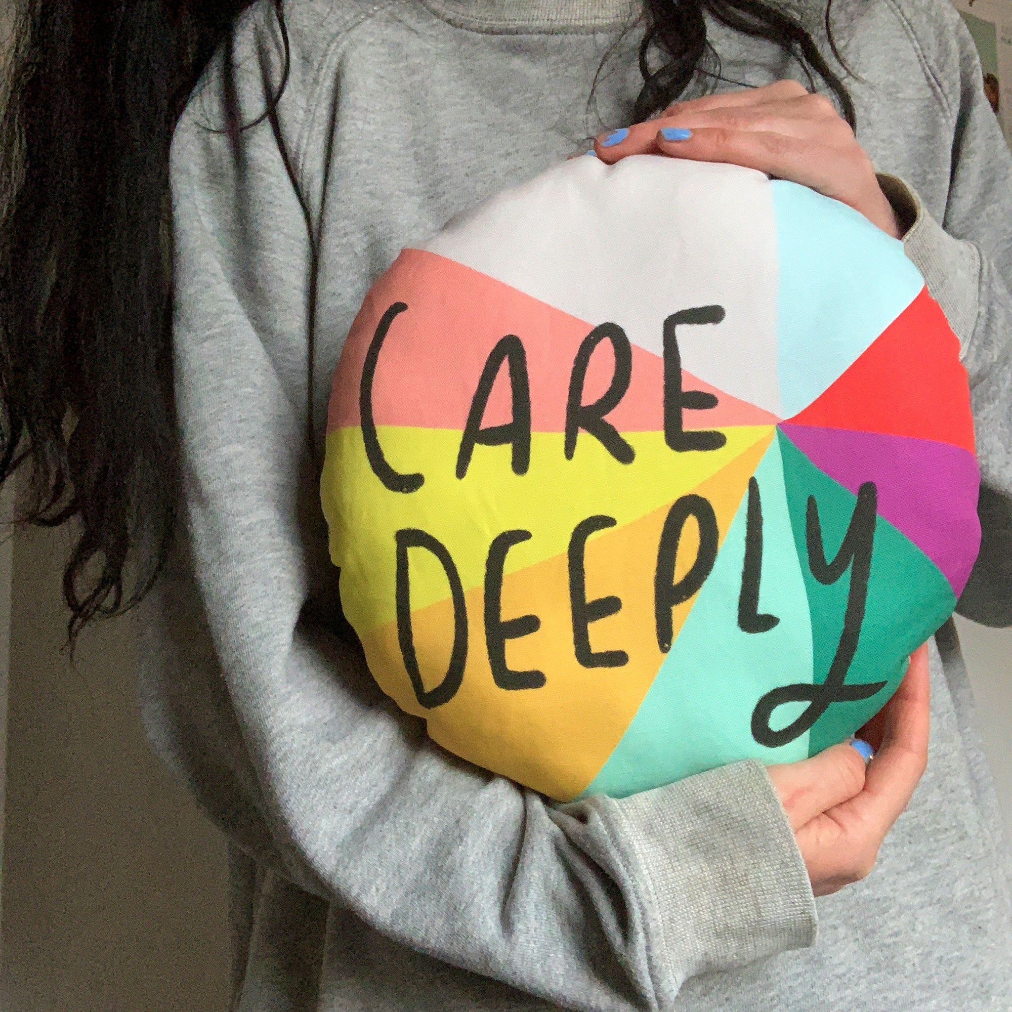 CARE DEEPLY plushie