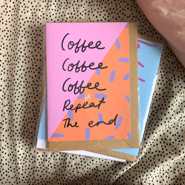 Coffee repeat card