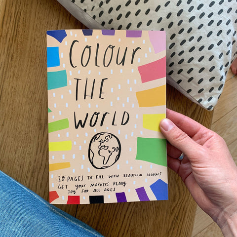 Colouring book: Colour the world
