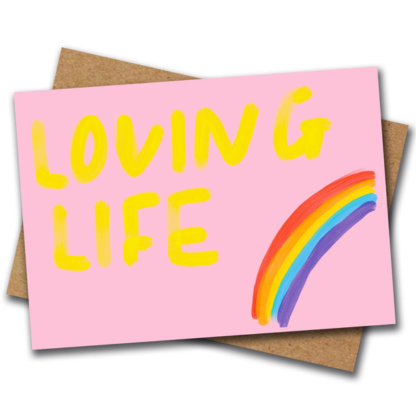 LOVING LIFE card