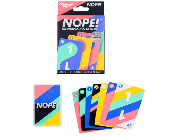 NOPE! knockout card game