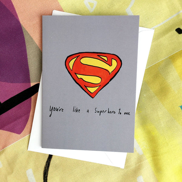 Superhero card