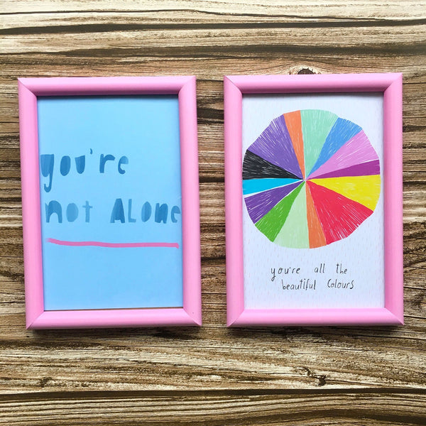 You're not alone card