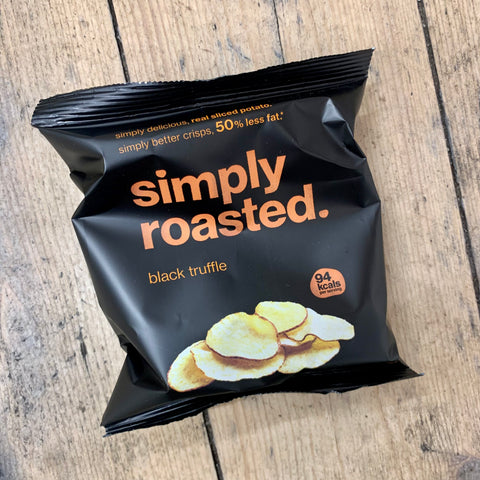simply roasted crisps 21.5g bag TRUFFLE
