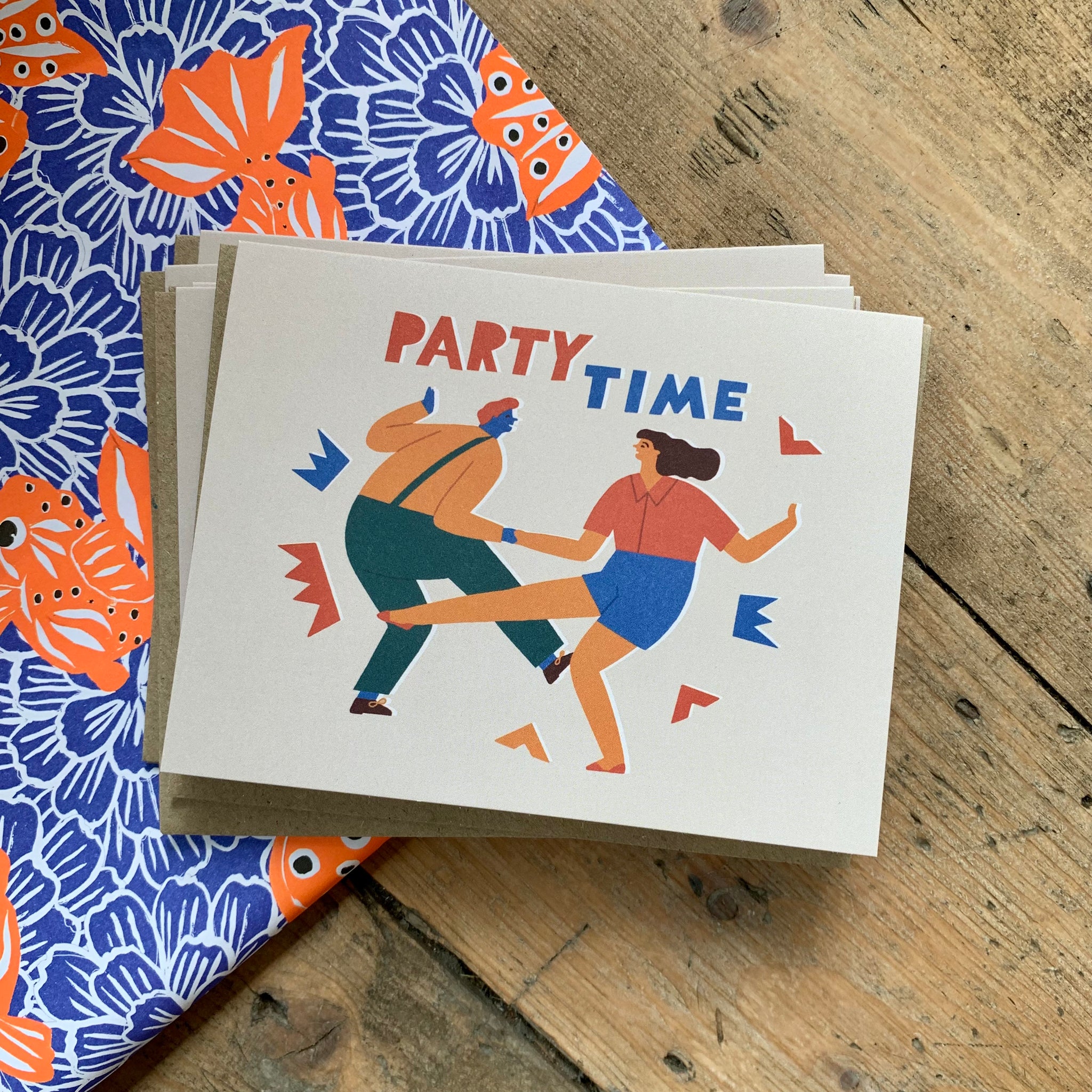 Party Time card from Egg Press