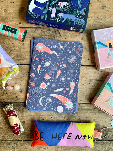 Out of This World A4ish notebook