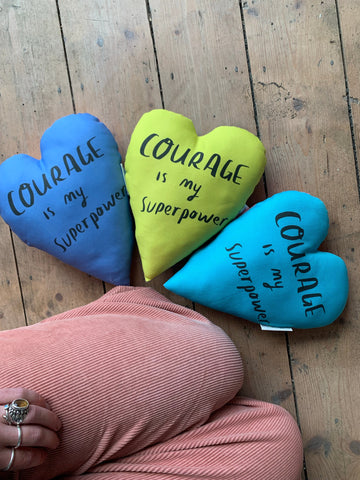 Courage Heart Plushie