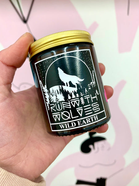 Run With Wolves Candle