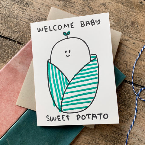 Baby Sweet Potato card from People I've Loved