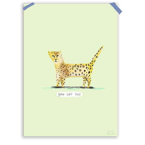 you got this leopard a4 print